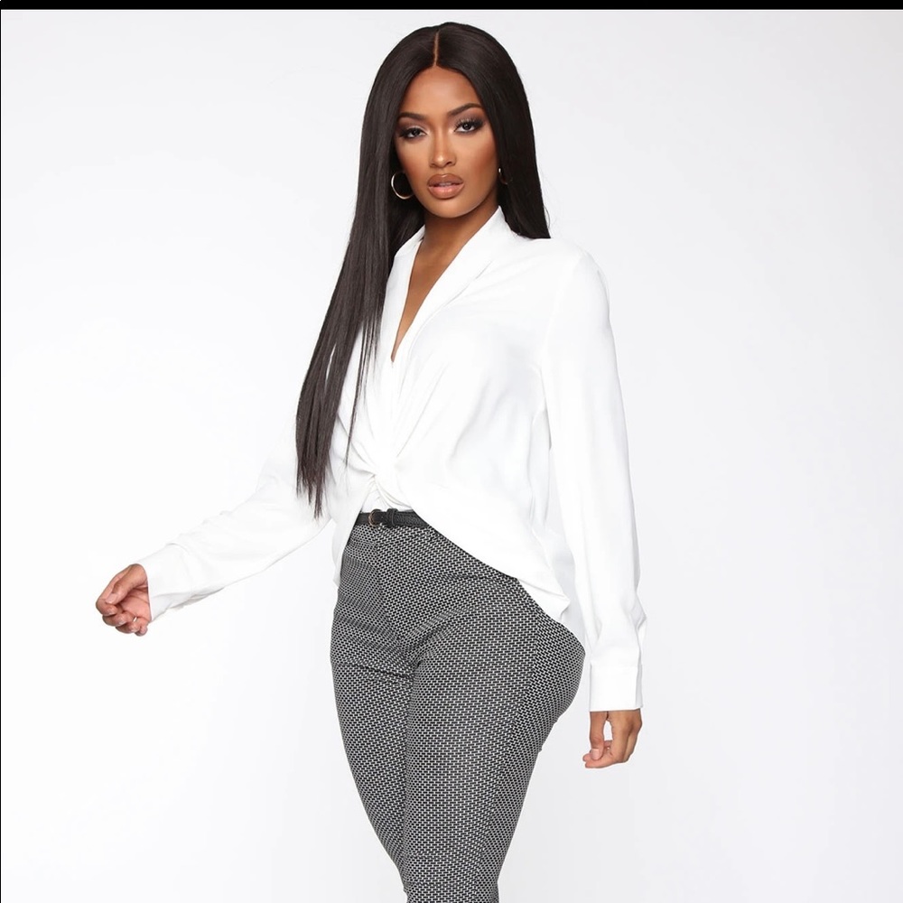 Fashion nova “woman in command” top